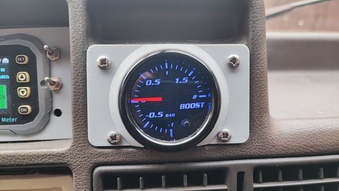 plaque de support pour manométre de j5 et c 25 