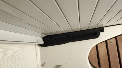 Rail de porte coulissante salle de bain, camping car